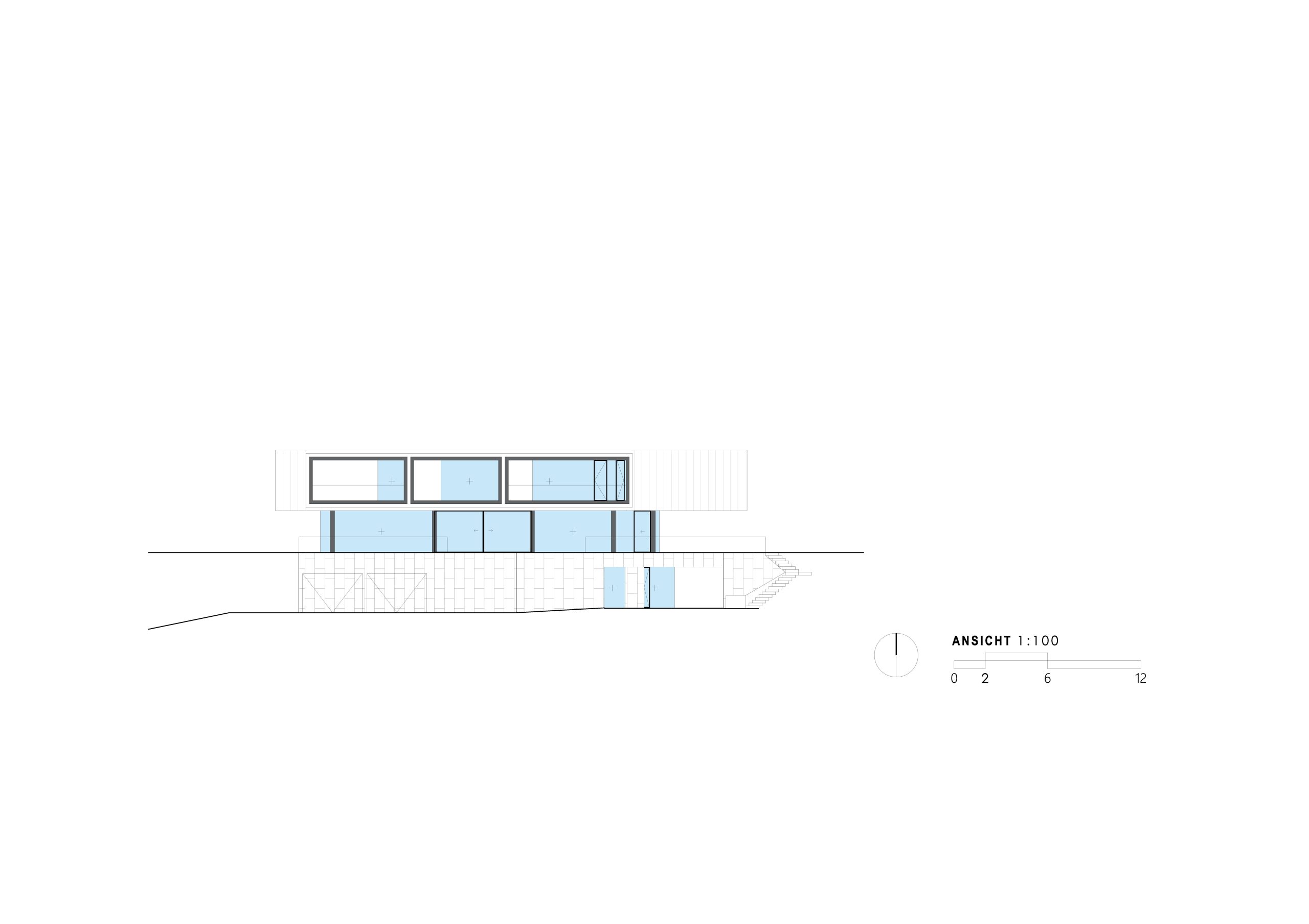 Grundrissplan Haus D – TEM7 Bauplanung+Architektur